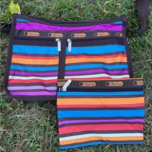 LeSportsac Colorful Bag Tote Set